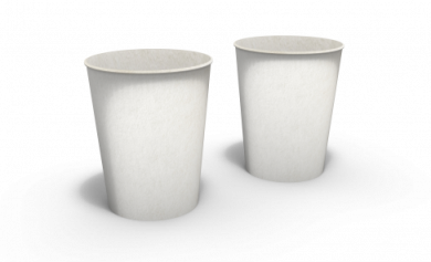 Copo de Papel Biodegradável Personalizados 280ml Sem Verniz 8,5x11cm	 - Personalizados - 1000 unid