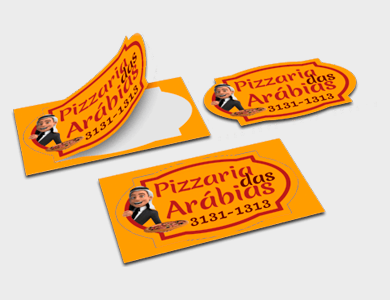 Adesivo de Papel 28x40cm - 4x0 - 50 unid