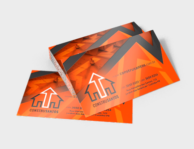 Cartão de Visita Couchê 300g Laminação Holográfica 9x5cm - 4x1 - 5000 unid