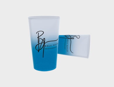 Copo Twister Degradê 575ml - 1 Cor de Impressão - 1x1 - 250 unid