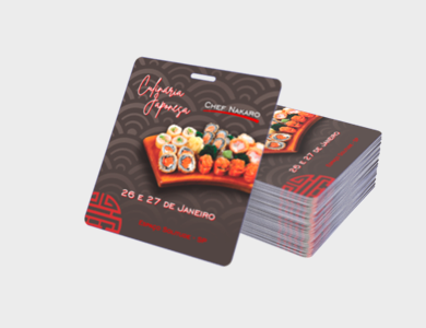 Credencial com Furo Presilha Supremo 300g Sem Verniz 9x15 cm - 4x1 - 500 unid